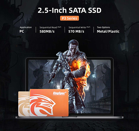 Un bref aperçu du SSD 2.5 pouces - Kingspec