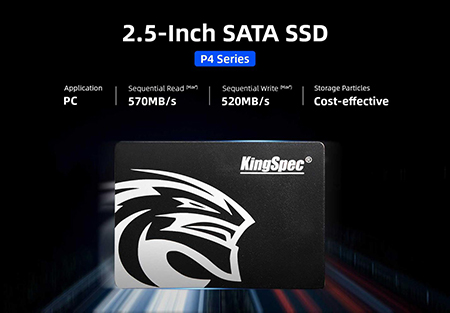 Un bref aperçu du SSD 2.5 pouces - Kingspec