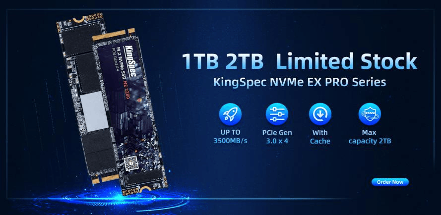 Real-time Inventory Notice ｜NVMe EX Pro 1TB 2TB Limited Stock 