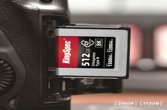 KingSpec's New Generation of High-Speed CFexpress Type B Memory Card