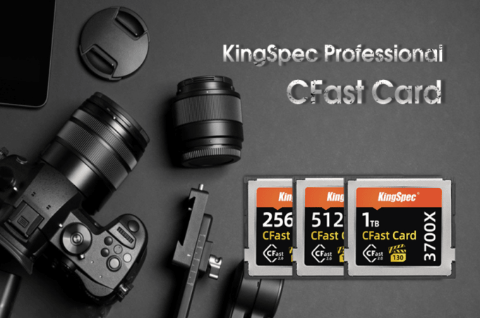 New Product Release - Kingspec Launches Professional Video Grade CFast Card