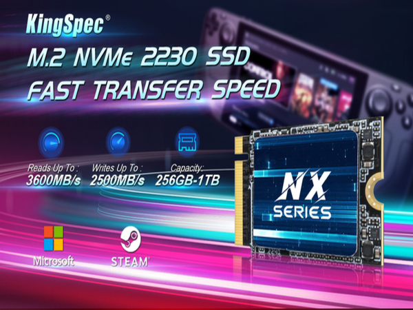 KingSpec Releases Small Form PCIe 3.0 NVMe SSD: NX-2230 