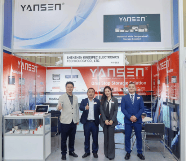 Embedded World 2023: Kingspec’s Industrial-grade Brand YANSEN on Show