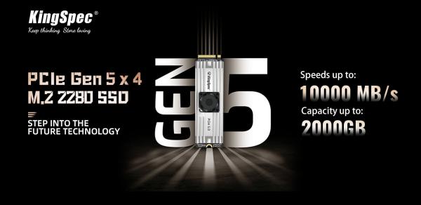 KingSpec Launches the Phenomenal M.2 PCIe 5.0 SSD VP101: Experience the Gen5 Speed