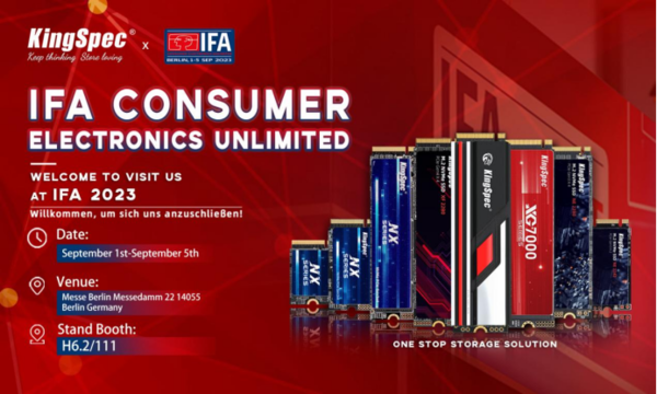 Join KingSpec's Journey of Innovation at Germany Consumer Electronics Exhibition IFA 2023: Prepare to Be Amazed!